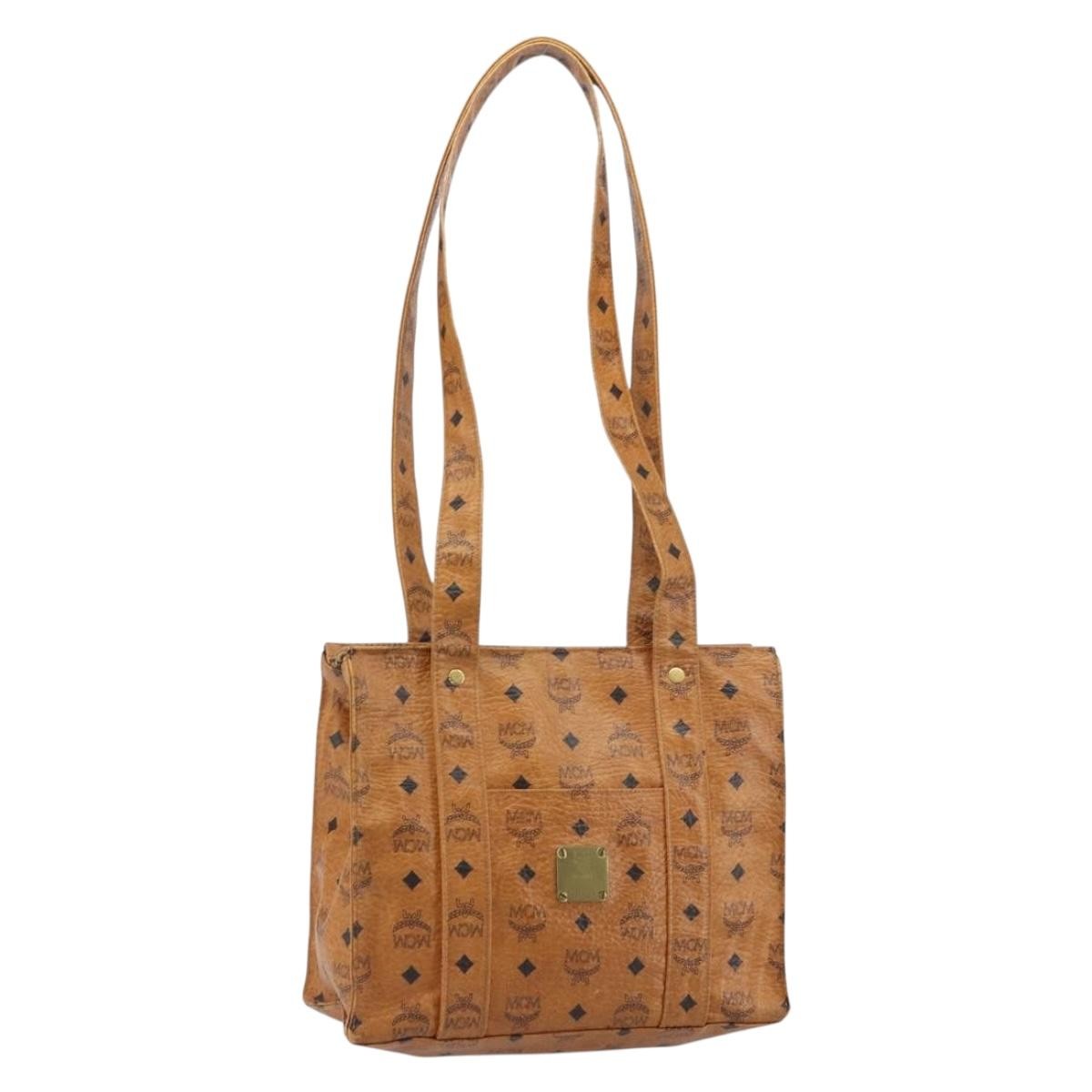 MCM Vintage Visetos Tote bag Canvas Product Image