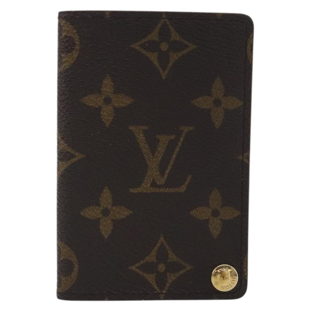 Louis Vuitton Porte Cartes Pression Card Case Monogram Canvas Product Image