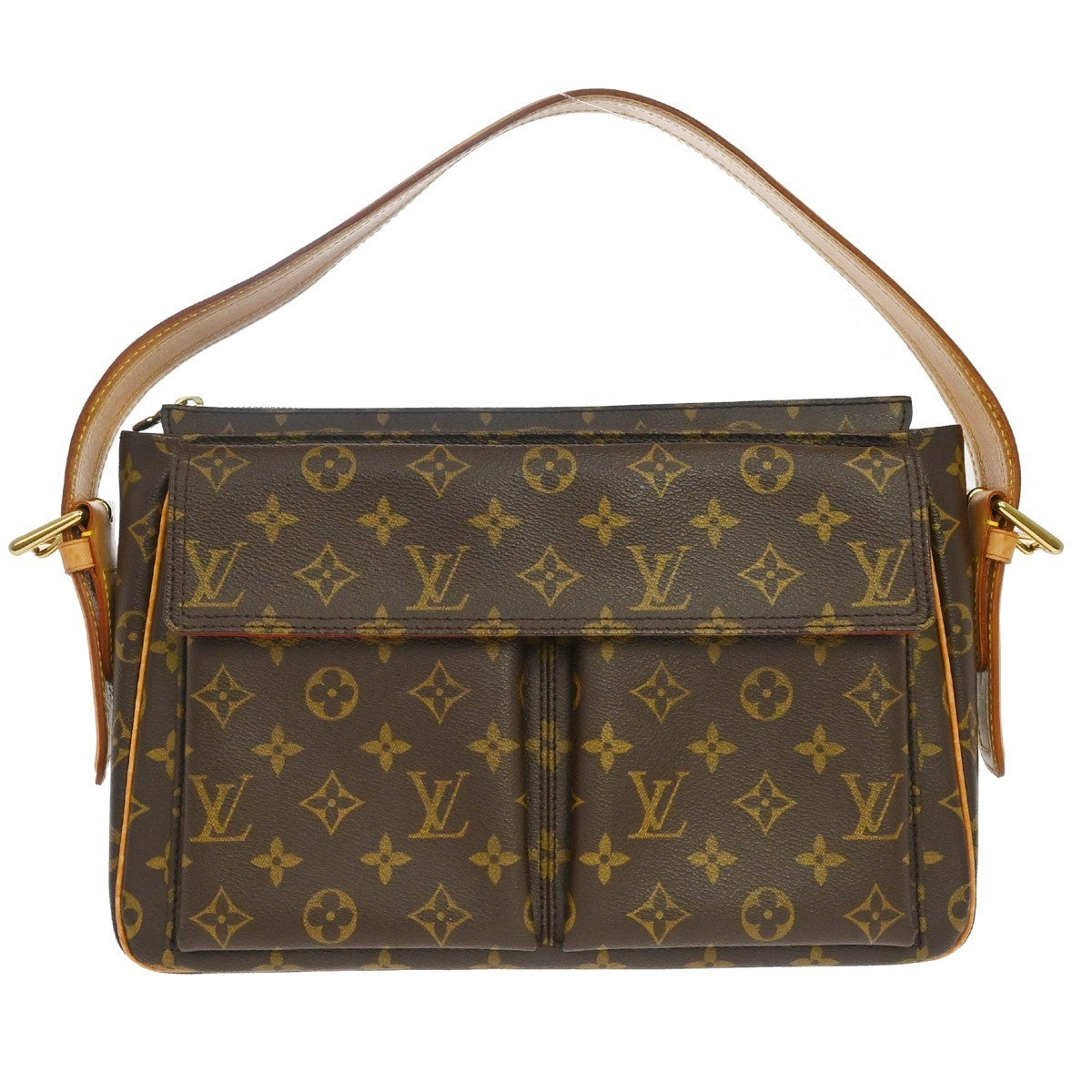 Louis Vuitton Viva Cite Handbag Monogram Canvas GM