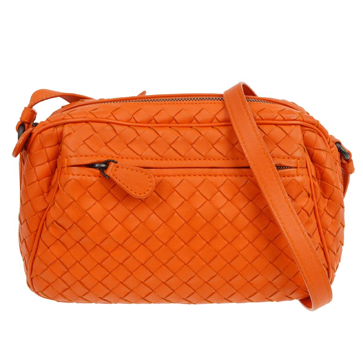 Bottega Veneta Zip Intrecciato Nappa Small