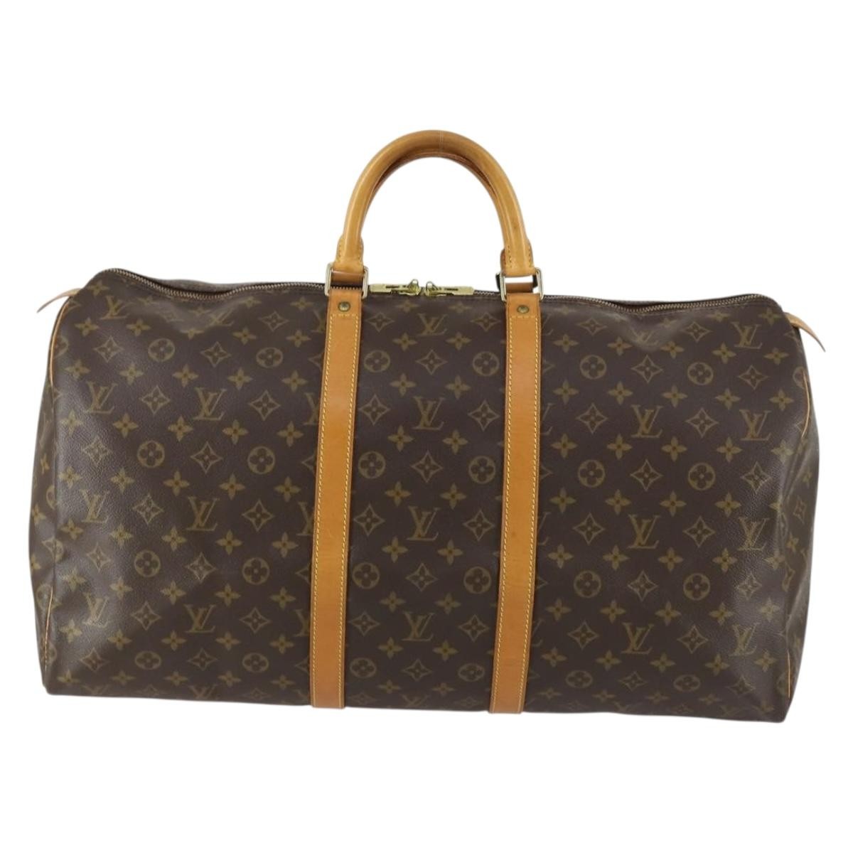 Louis Vuitton Keepall Bag Monogram Canvas 55