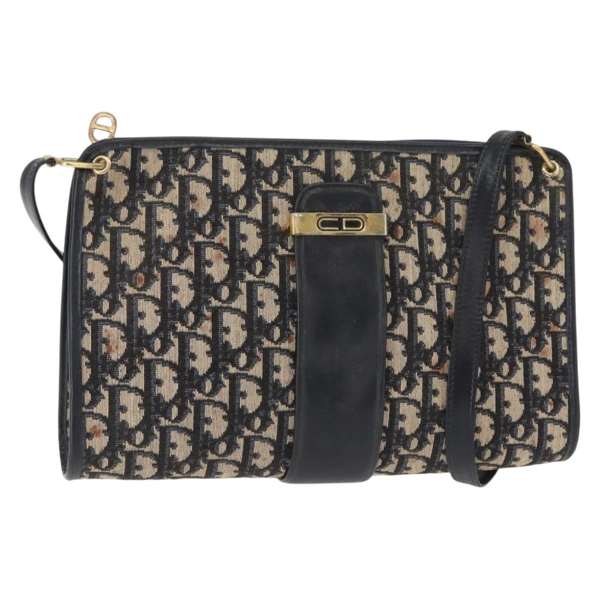 Christian Dior Vintage CD trotter Shoulder bag Canvas Product Image