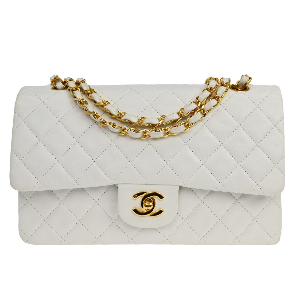 Chanel Classic Double Flap Quilted Lambskin Small