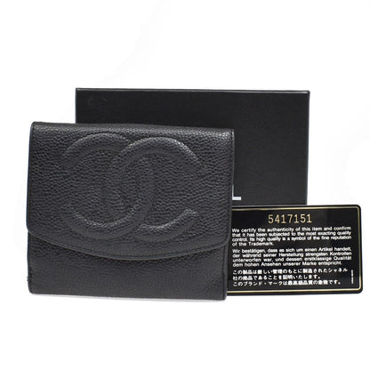 Chanel Vintage Timeless Bifold Caviar Compact
