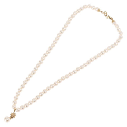 Christian Dior CD Bee Star Pearl Pendant Metal with Faux Pearl Product Image