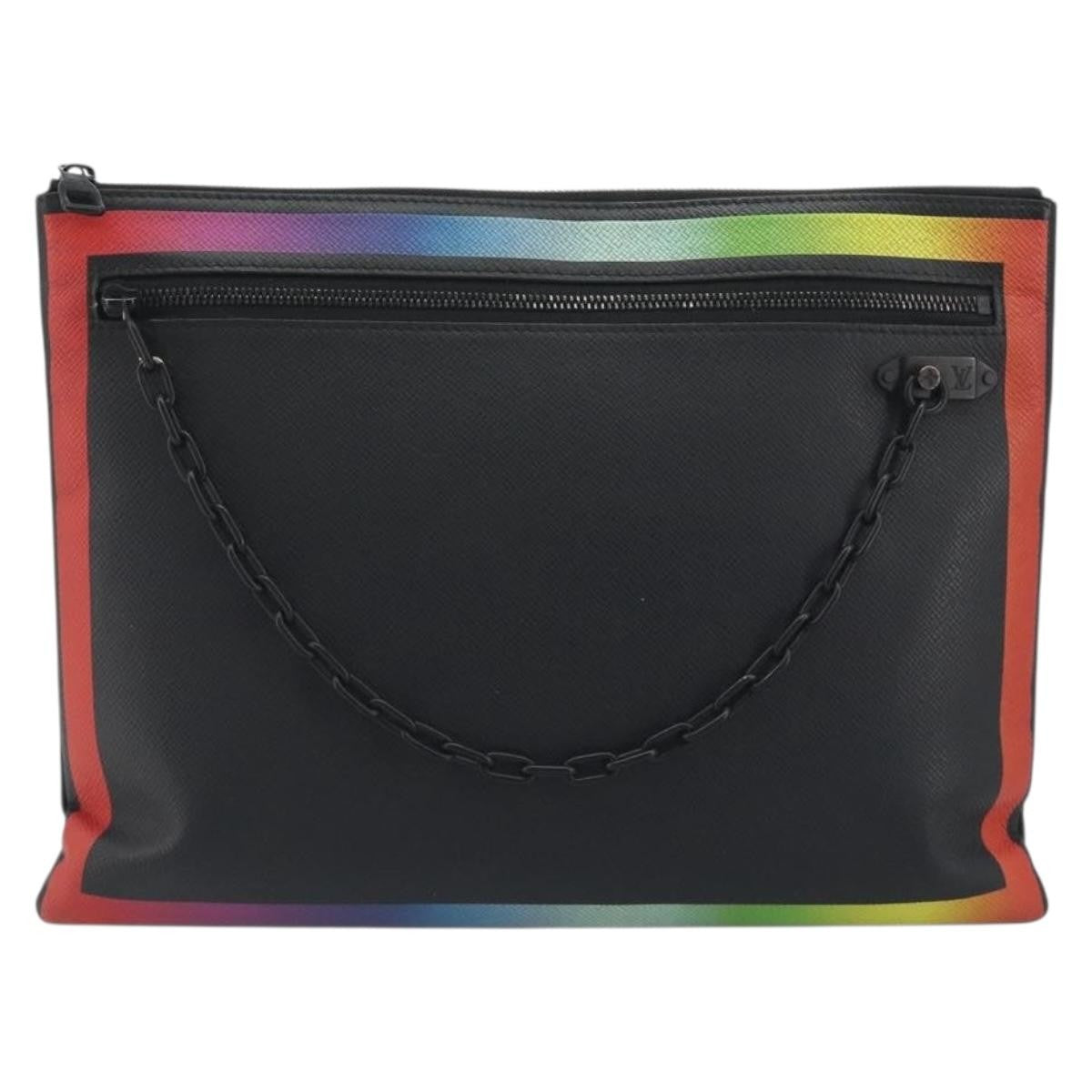 Louis Vuitton Pochette A4 Rainbow Taiga Leather Product Image