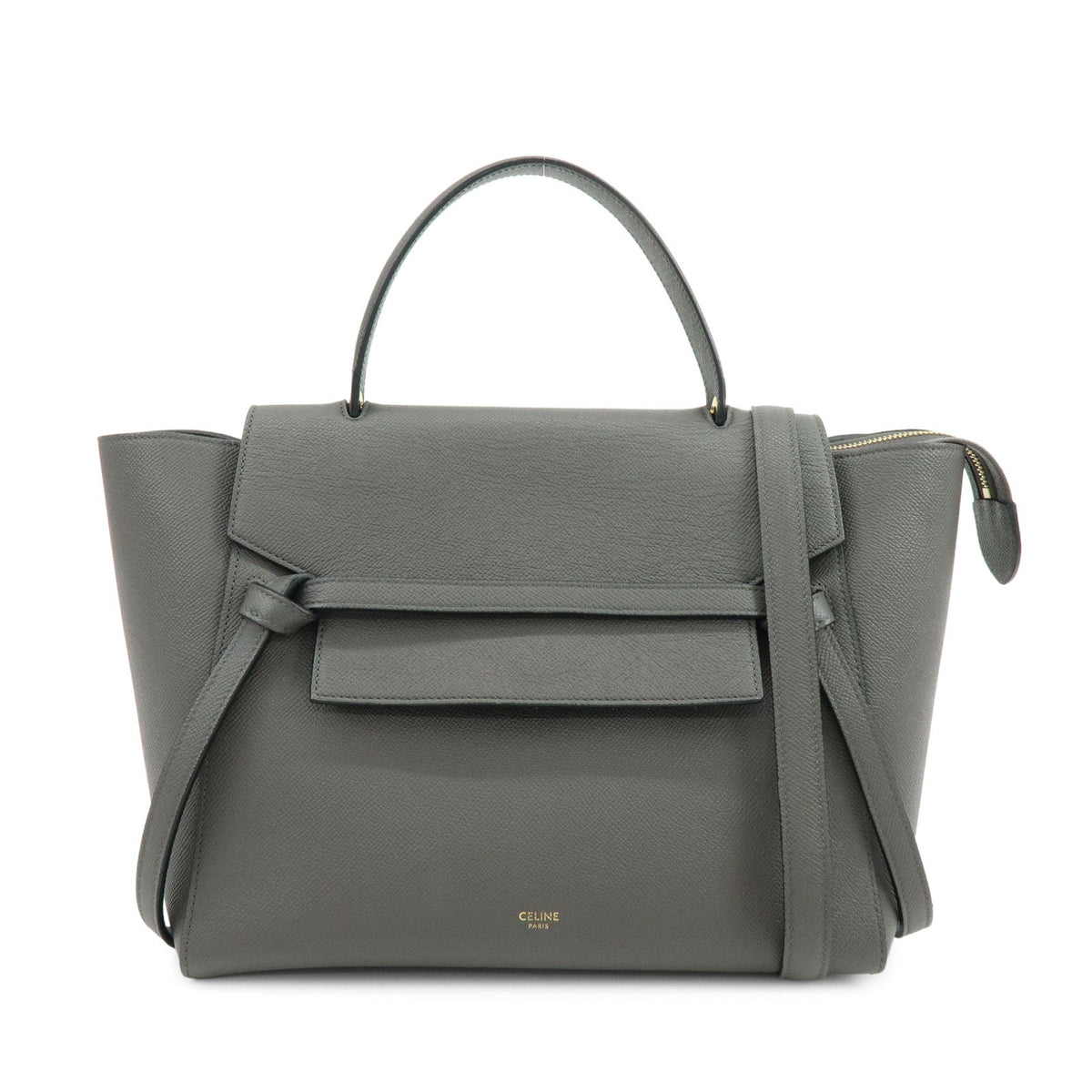 Celine Belt Textured Leather Mini