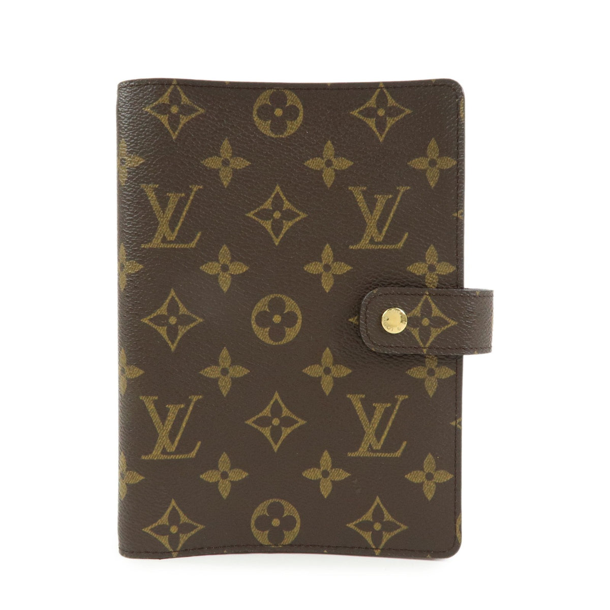 Louis Vuitton Ring Agenda Cover Monogram Canvas MM