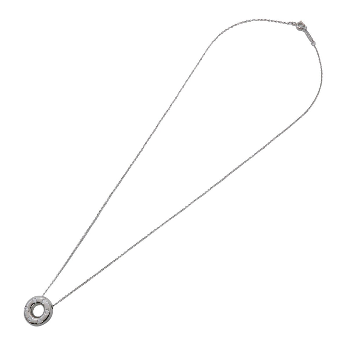 Tiffany & Co. Etoile Circle Donut Pendant Platinum with Diamonds Product Image
