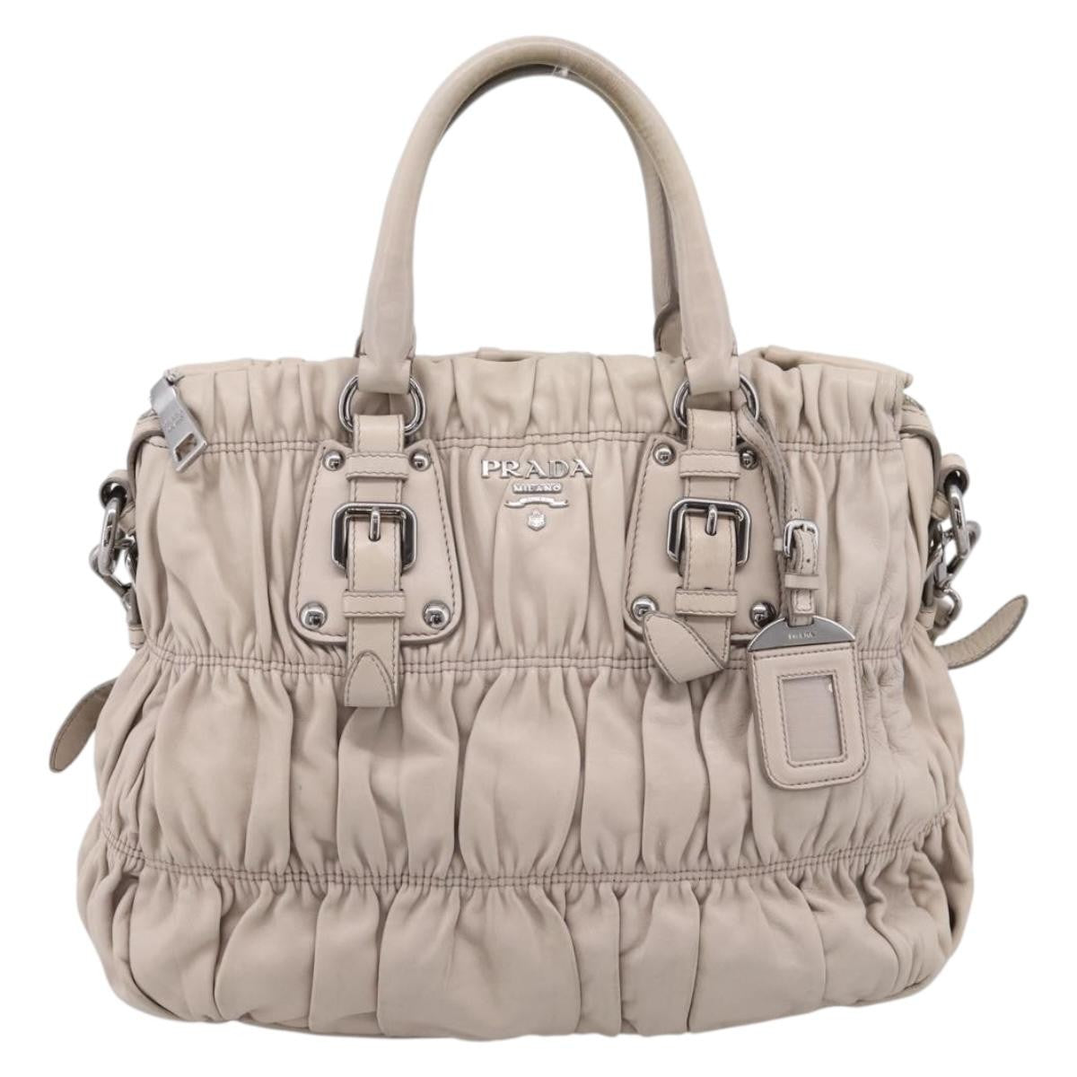 Prada Gaufre Convertible Nappa Leather Medium