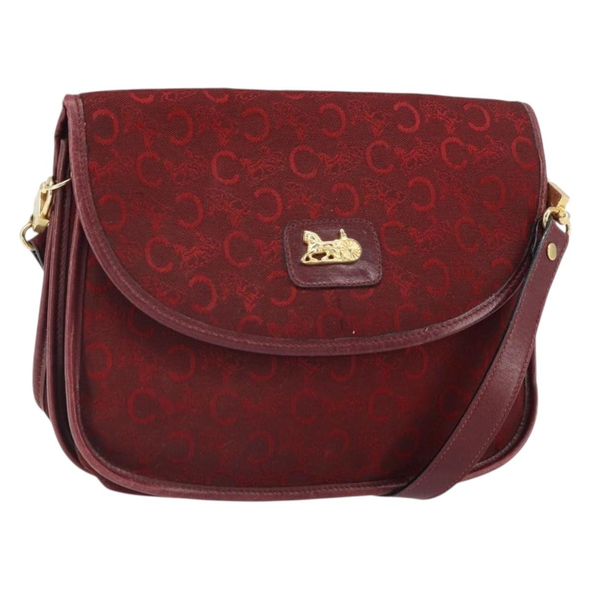 Celine C Sulky Shoulder bag Canvas Product Image