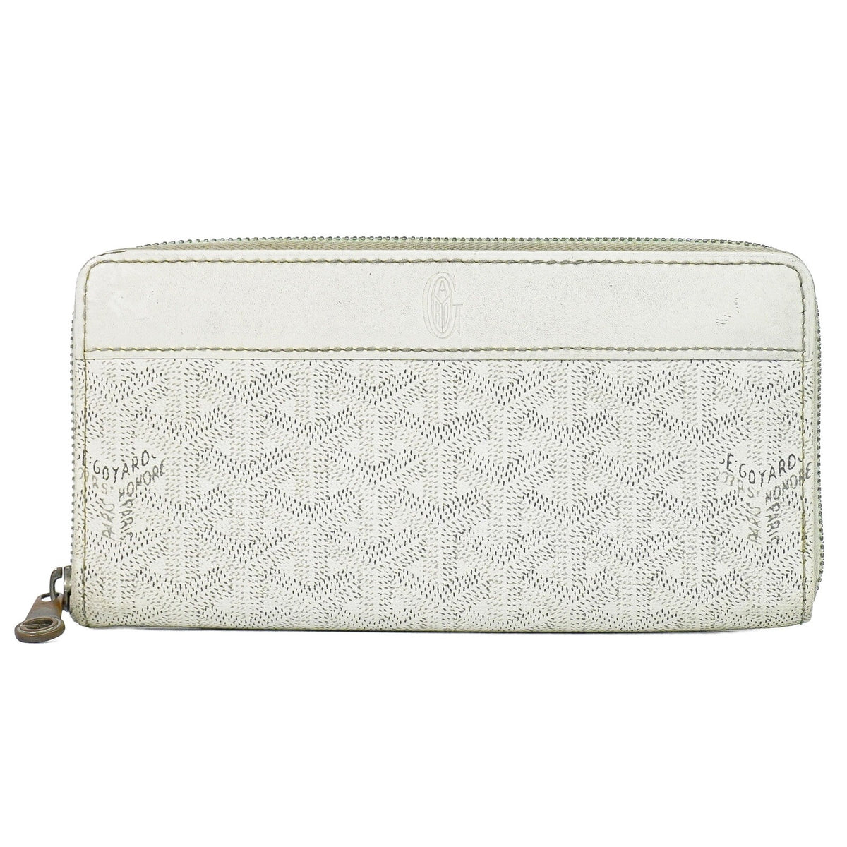 Goyard Matignon Zip Coated Canvas with Leather PM