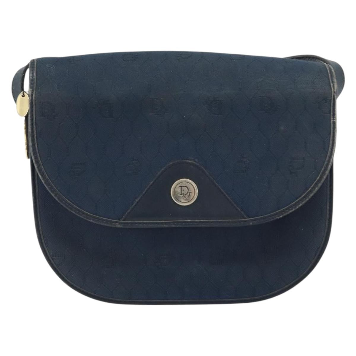 Christian Dior Vintage Honeycomb Shoulder Bag Canvas Product Image