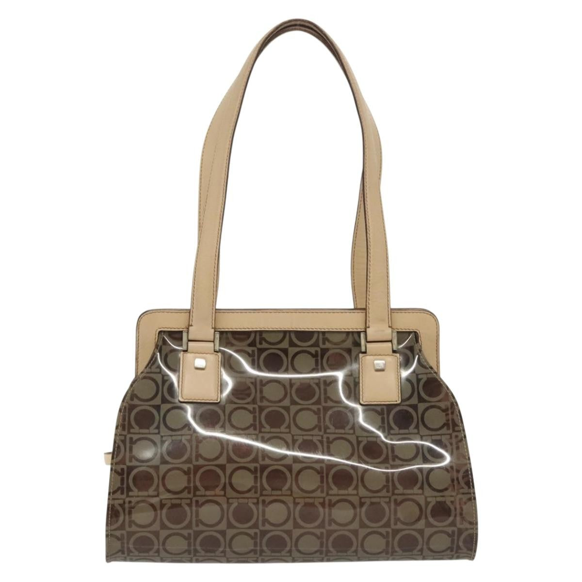 Salvatore Ferragamo Gancini Tote Vinyl Product Image