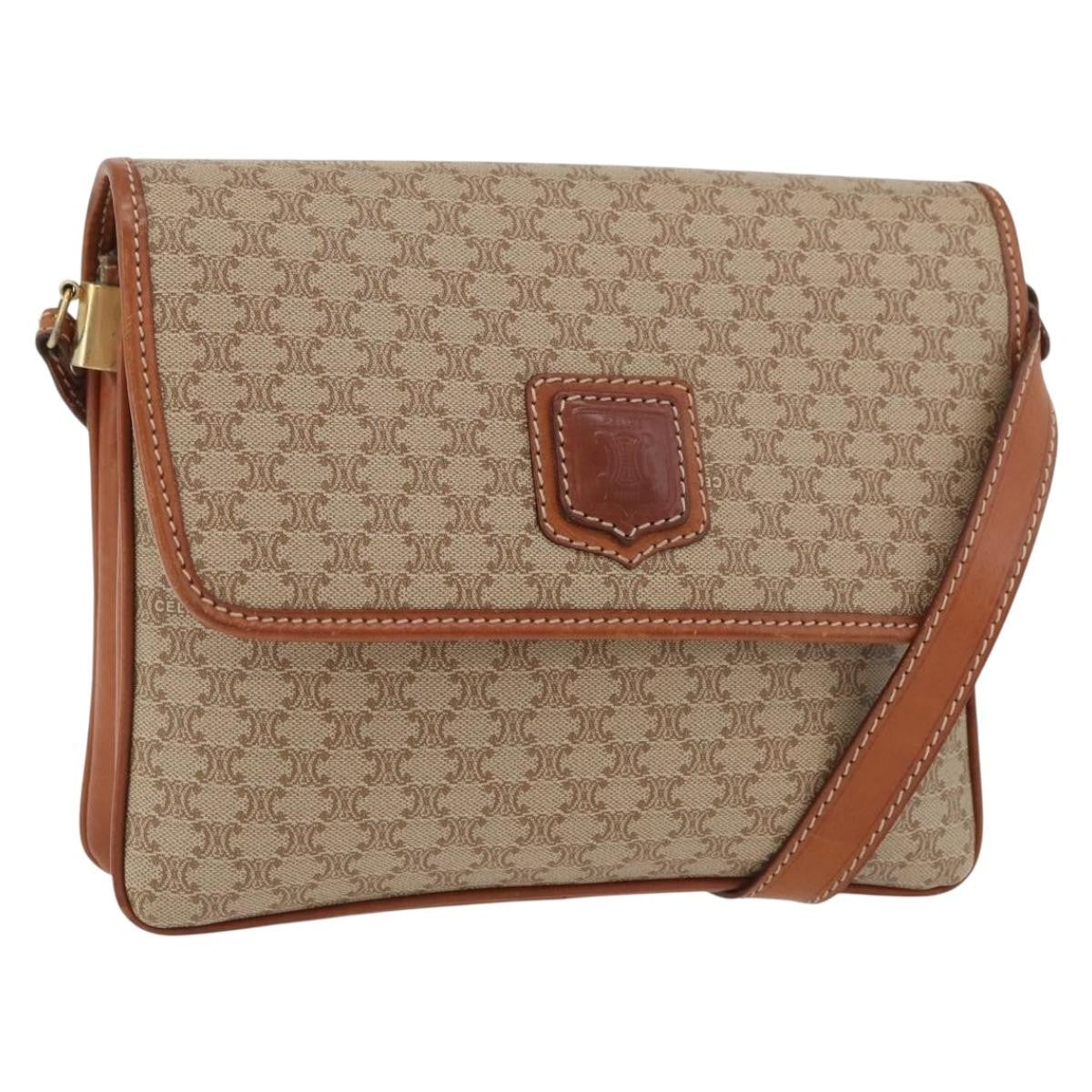 Celine Vintage Macadam Canvas and Leather Product Image