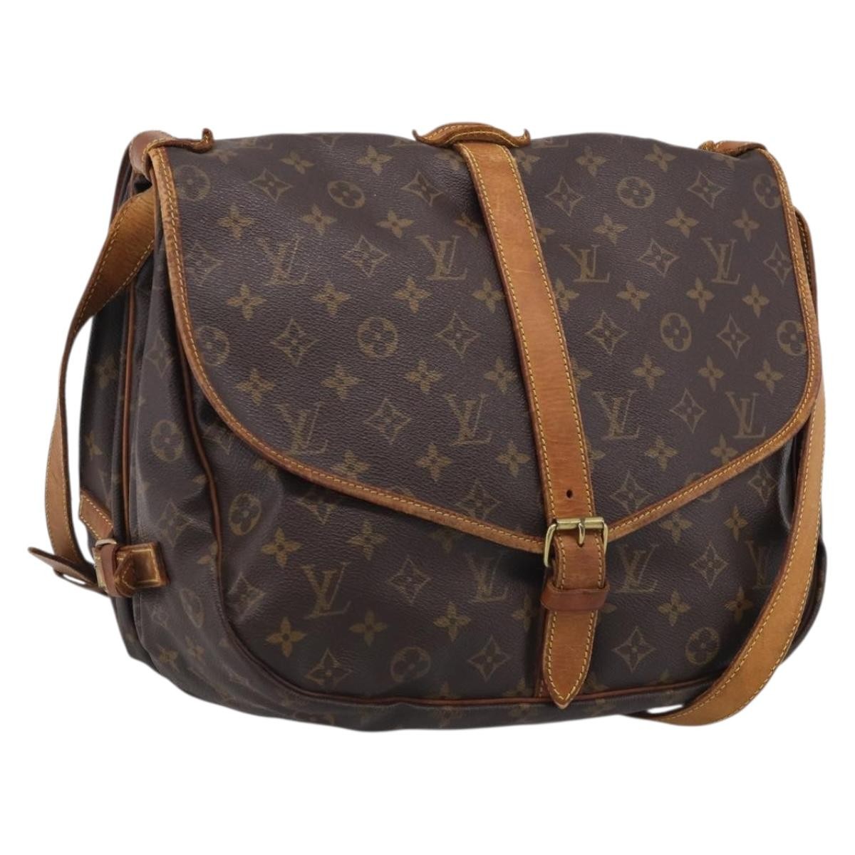 Louis Vuitton Saumur Monogram Canvas 35