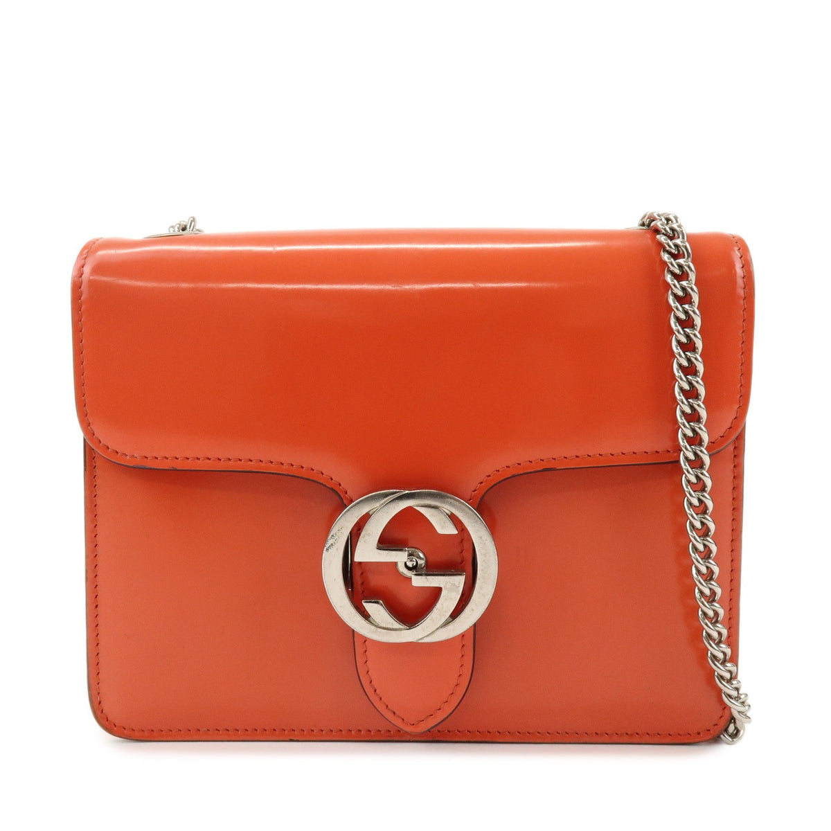 Gucci Interlocking Patent Small