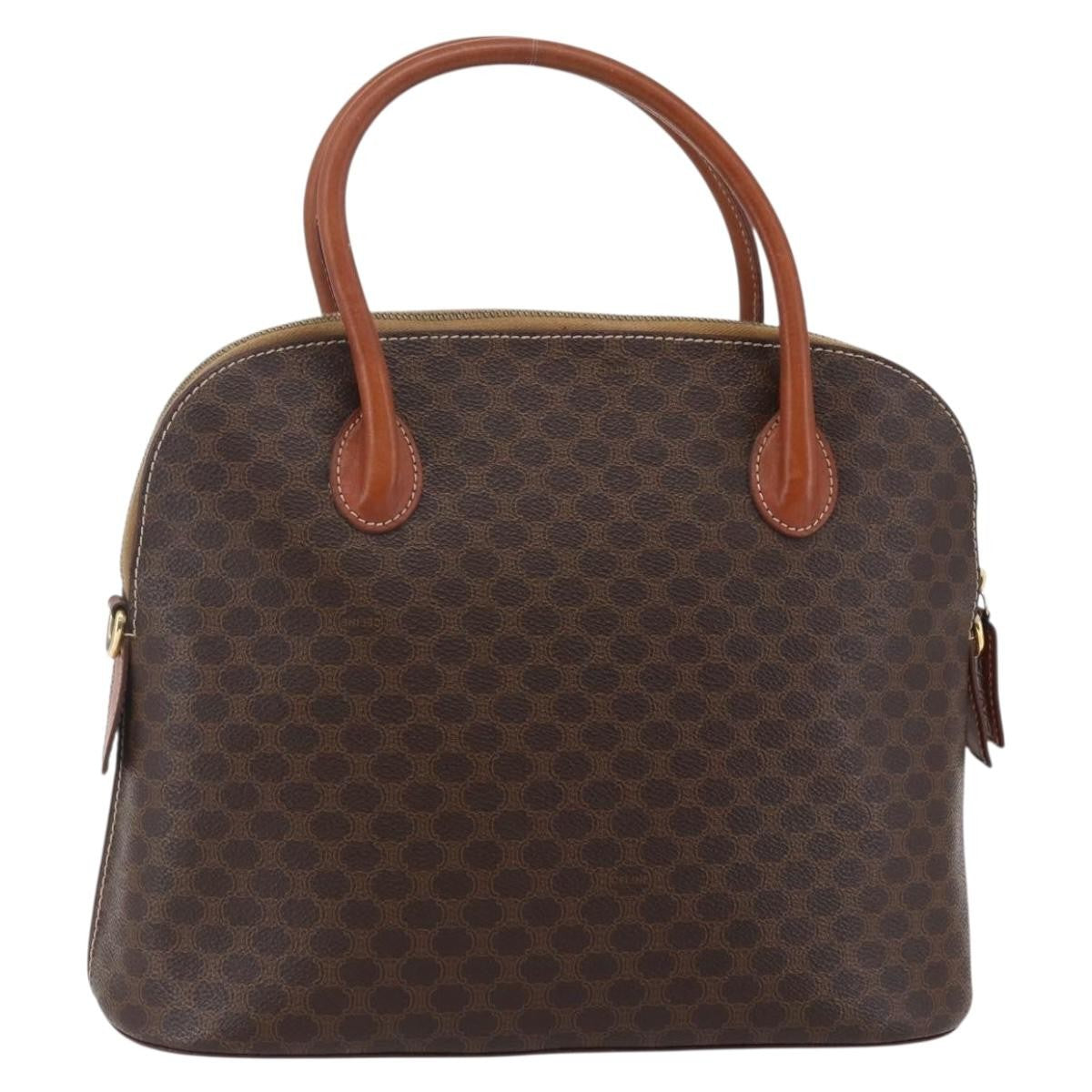 Celine Vintage Macadam Handbag Canvas Product Image