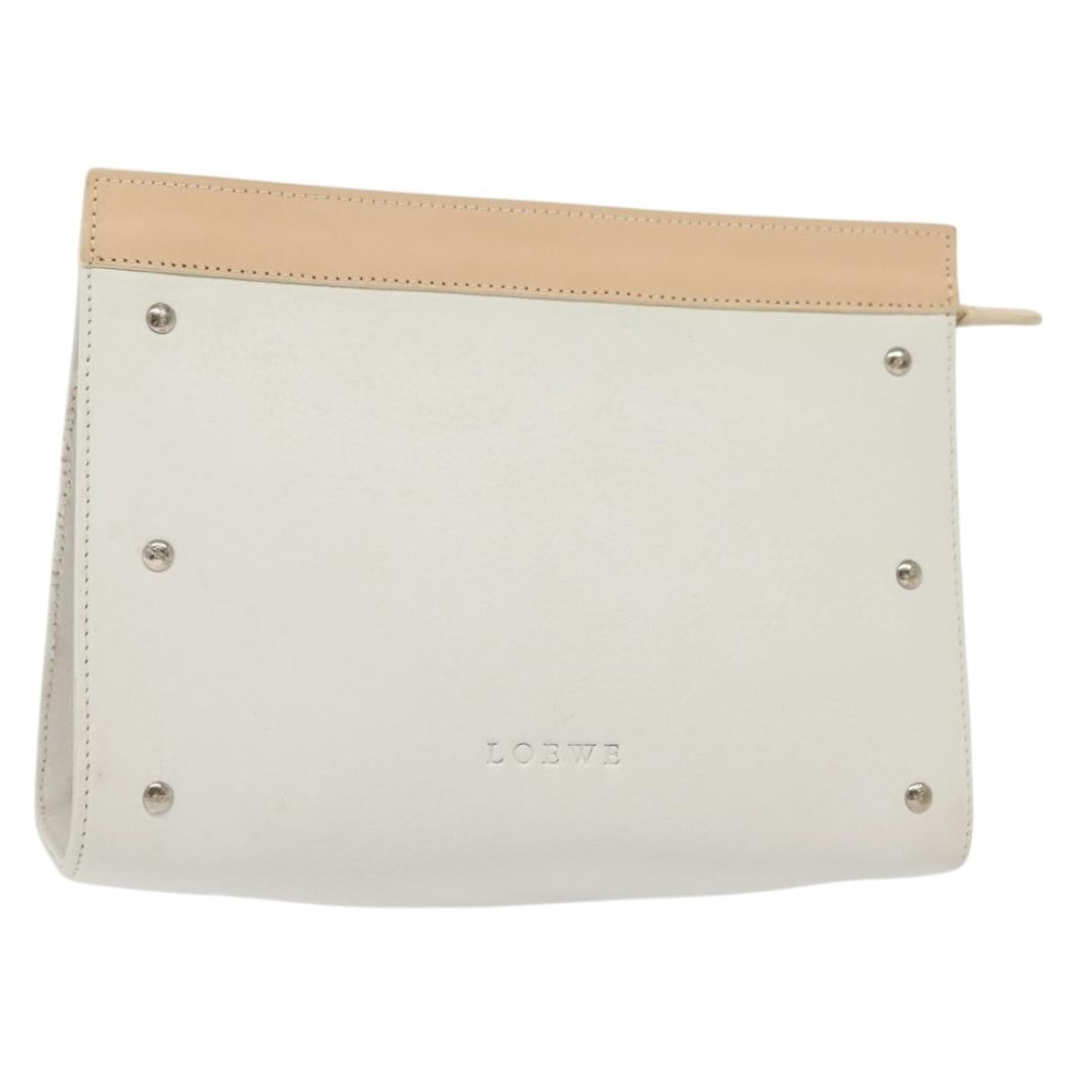 Loewe Flat Zip Pouch Leather Product Image