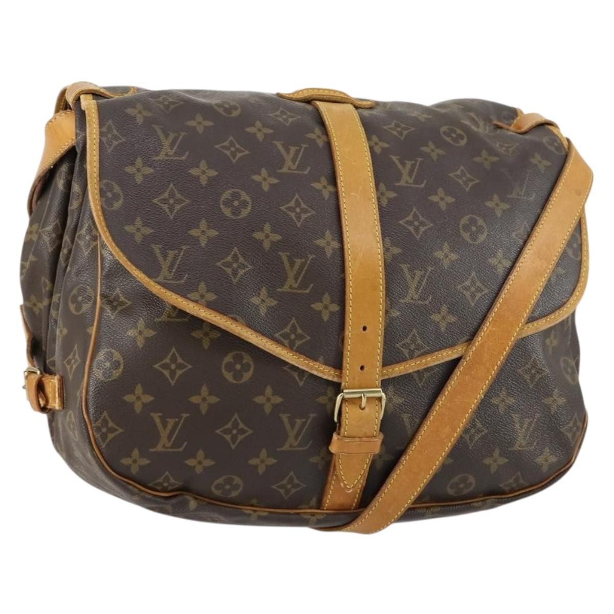 Louis Vuitton Saumur Monogram Canvas 35