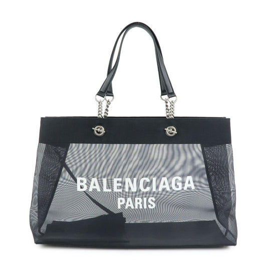 Balenciaga Duty Free Mesh with Leather Large