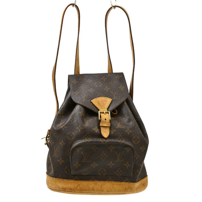 Louis Vuitton Vintage Montsouris Monogram Canvas MM