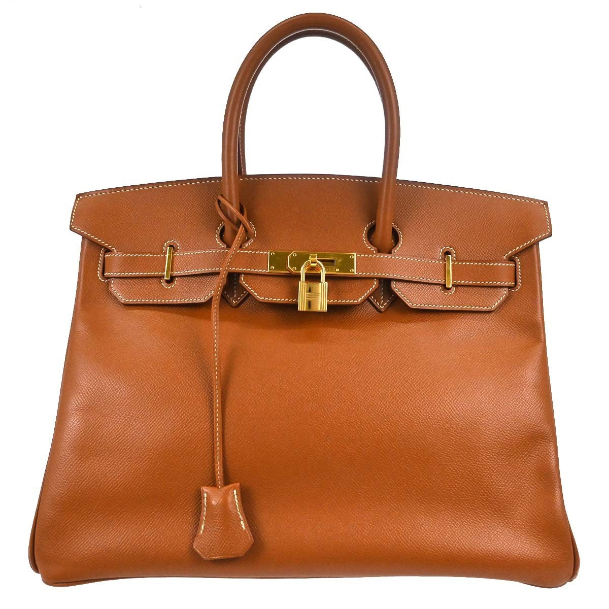 Hermes Birkin Gold Courchevel with Gold Hardware 35