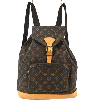 Louis Vuitton Vintage Montsouris Monogram Canvas GM