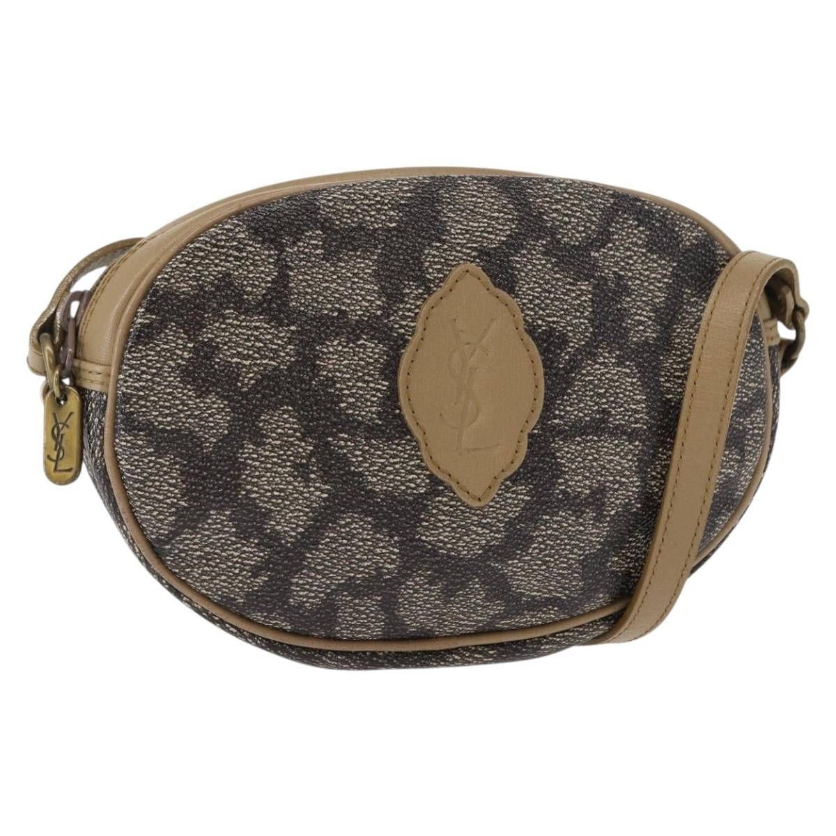 Saint Laurent Vintage Shoulder Bag PVC Leather Product Image