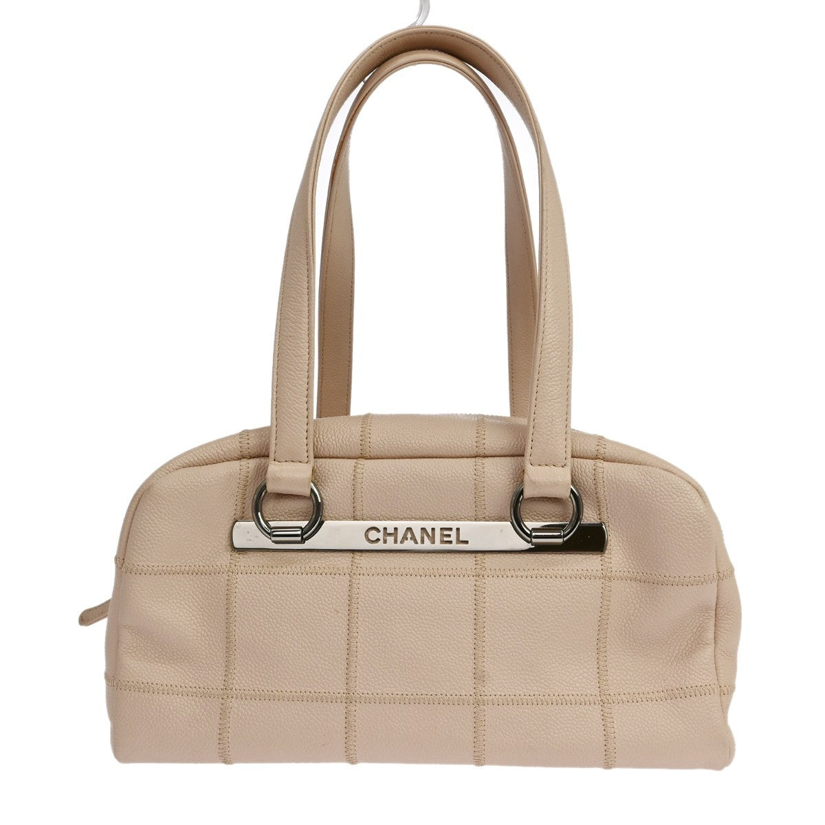 Chanel Square Stitch Quilted Caviar Medium