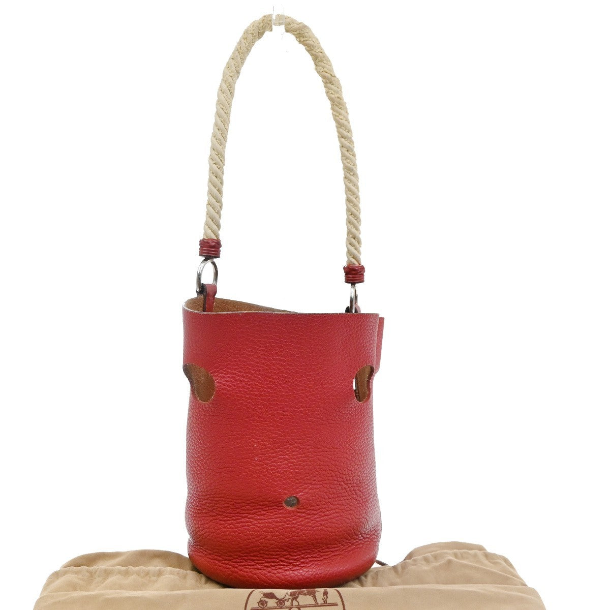 Hermes Mangeoire Taurillon Clemence Leather PM