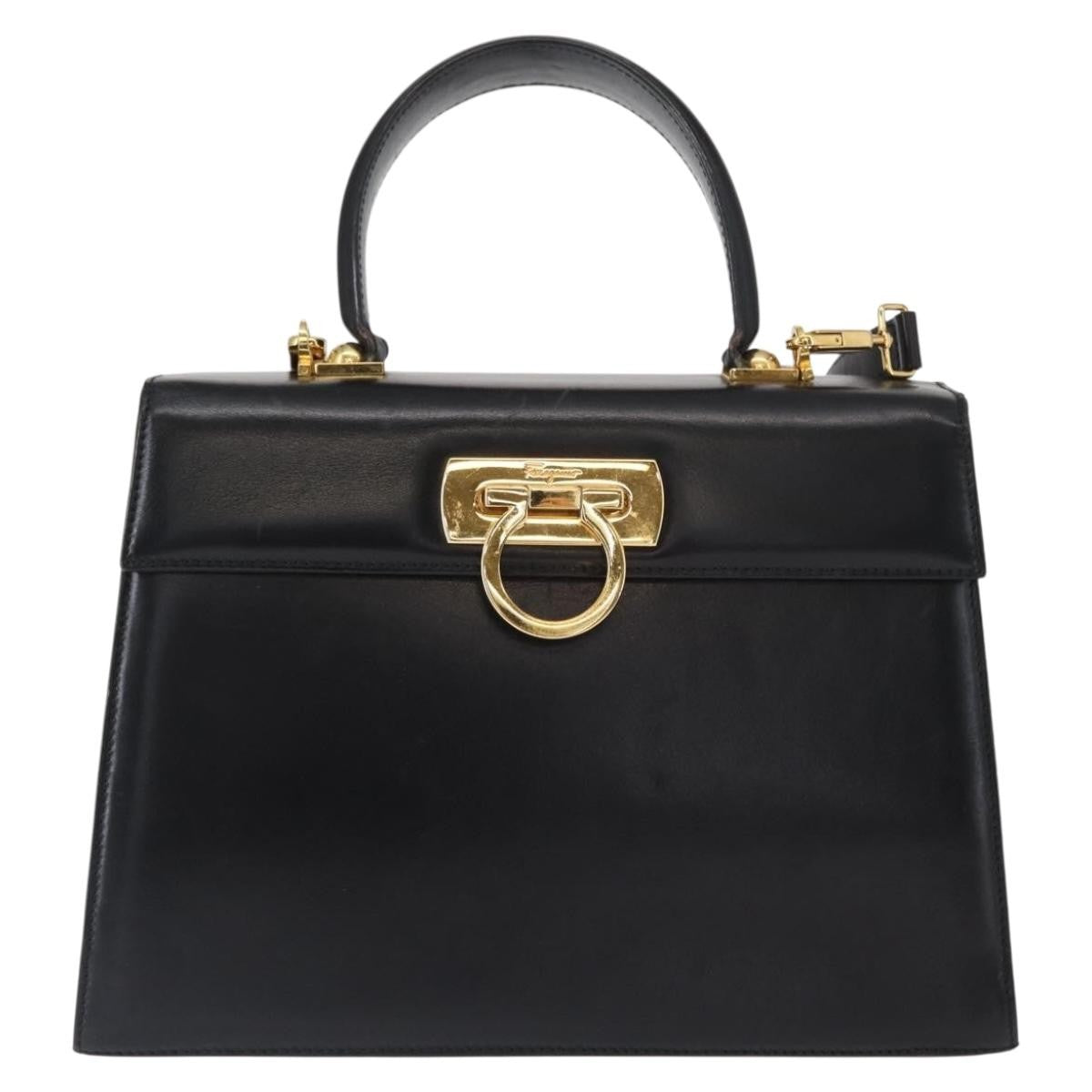 Salvatore Ferragamo Convertible Top Handle Bag Leather Product Image