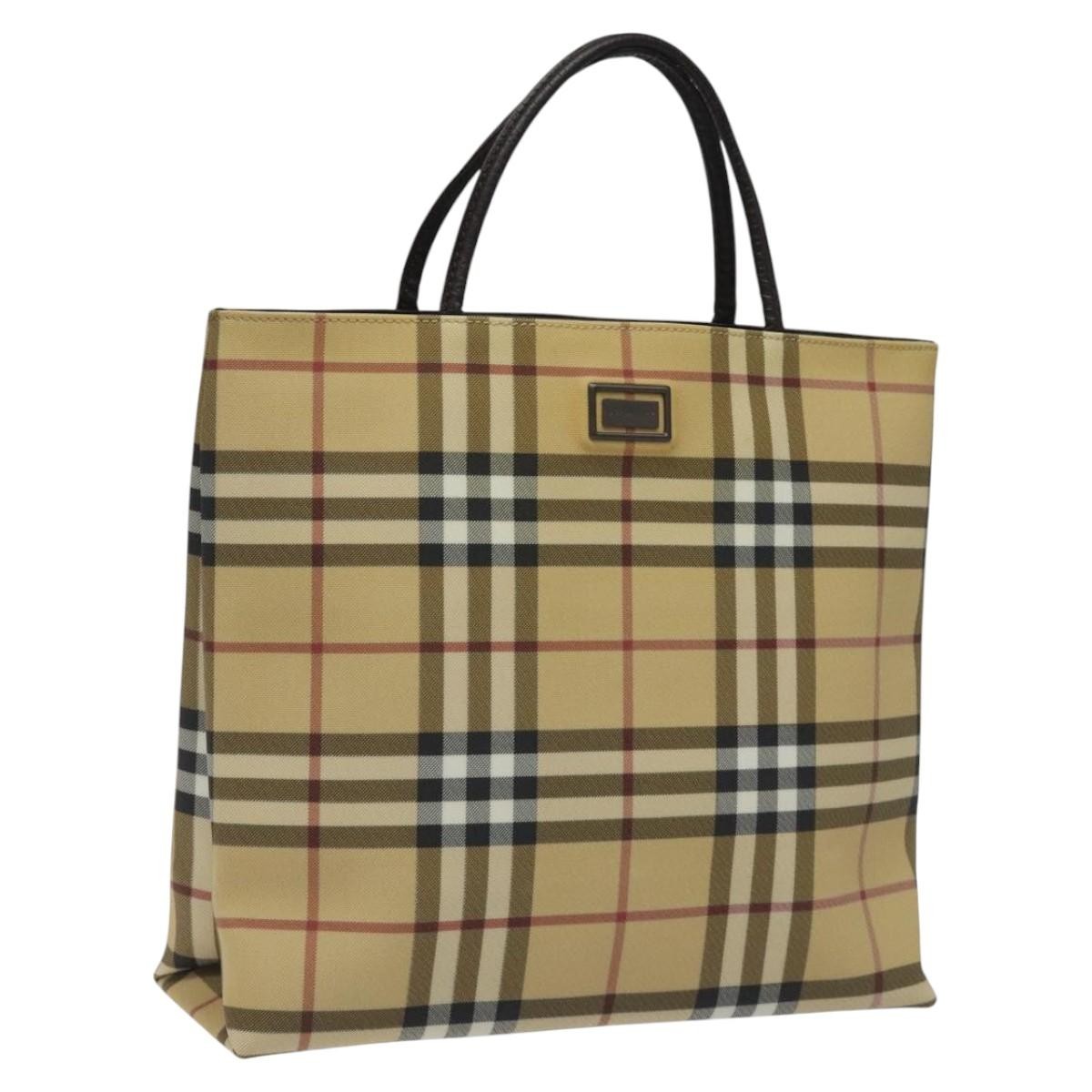 Burberry Nova Check Handbag Nova Check Canvas Product Image