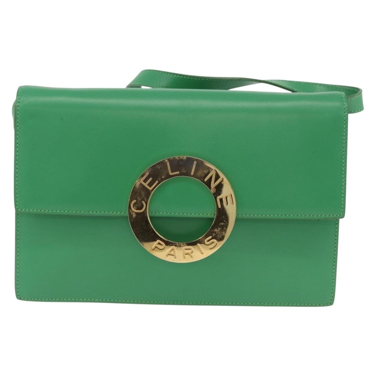 Celine Circle Logo Leather Product Image