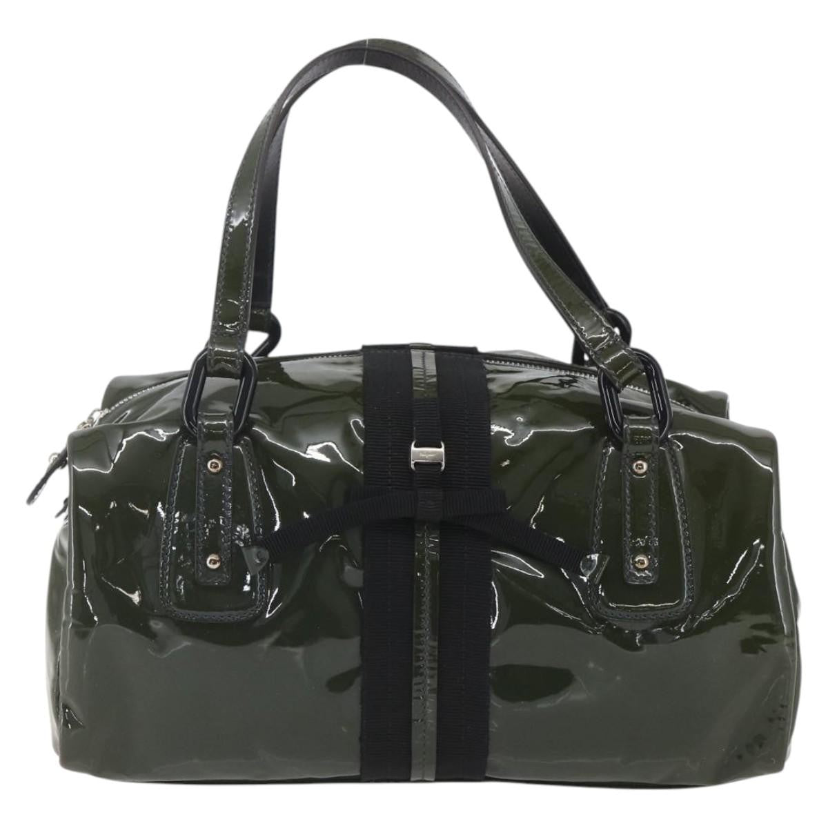 Salvatore Ferragamo Vintage Handbag Patent leather Product Image