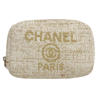Chanel Deauville Curvy Cosmetic Pouch Tweed Product Image