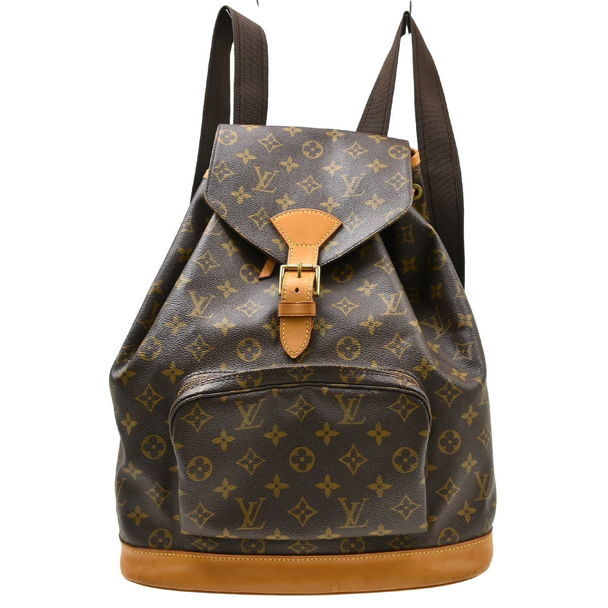 Louis Vuitton Vintage Montsouris Monogram Canvas GM