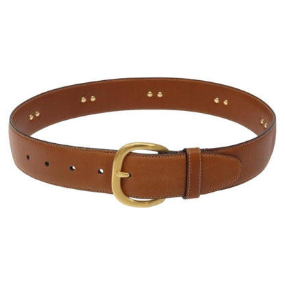 Gucci Round Buckle Belt Leather Medium