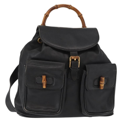 Gucci Vintage Bamboo Leather Medium