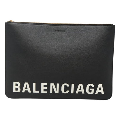 Balenciaga Ville Pouch Leather Large