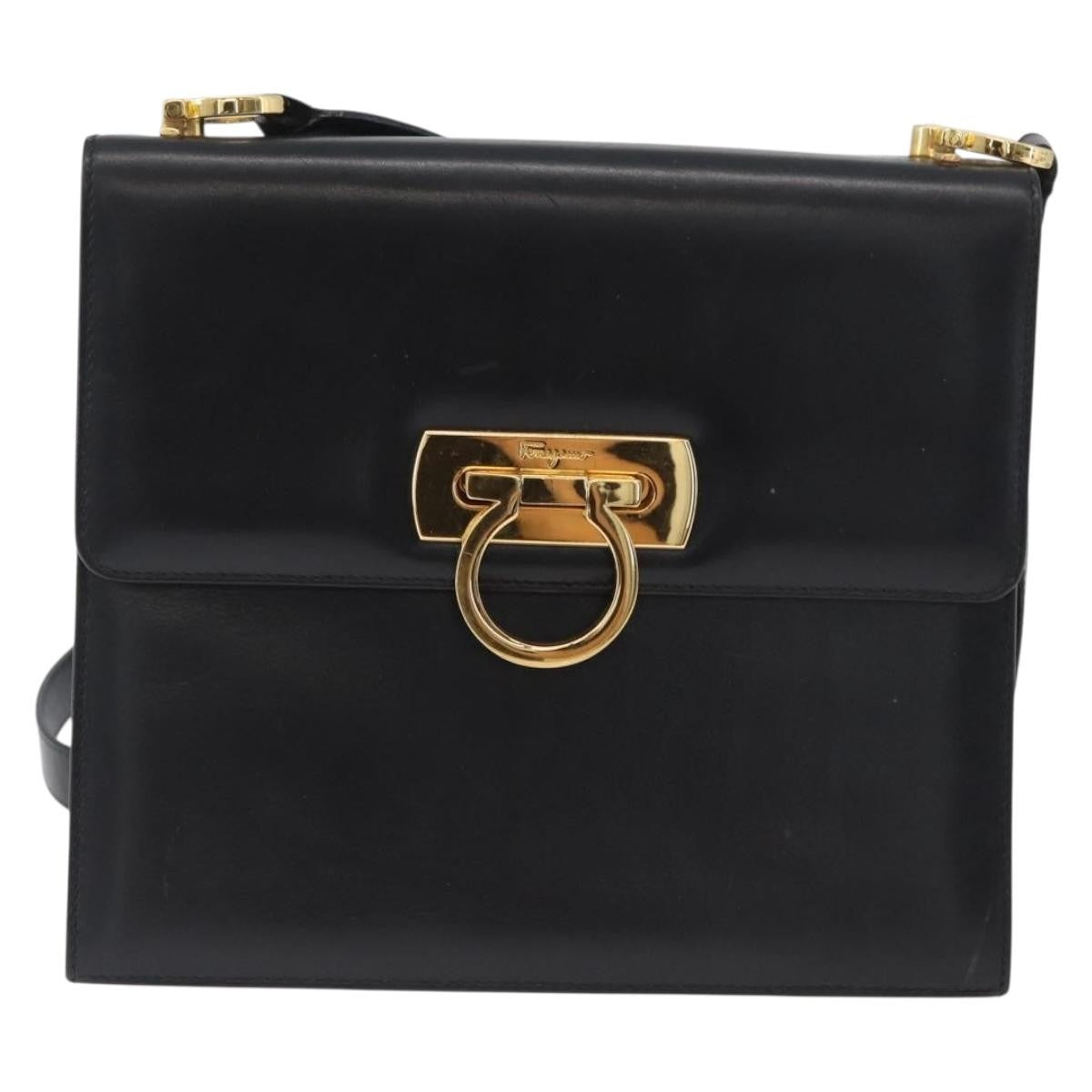 Salvatore Ferragamo Gancini Flap Leather Product Image