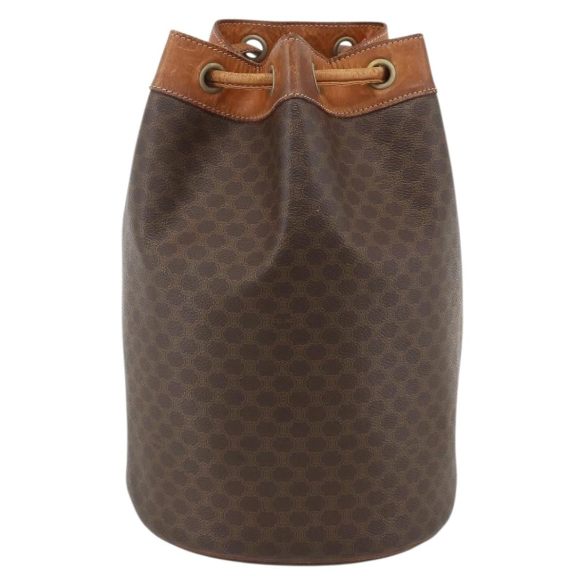 Celine Vintage Macadam Canvas and Leather Product Image