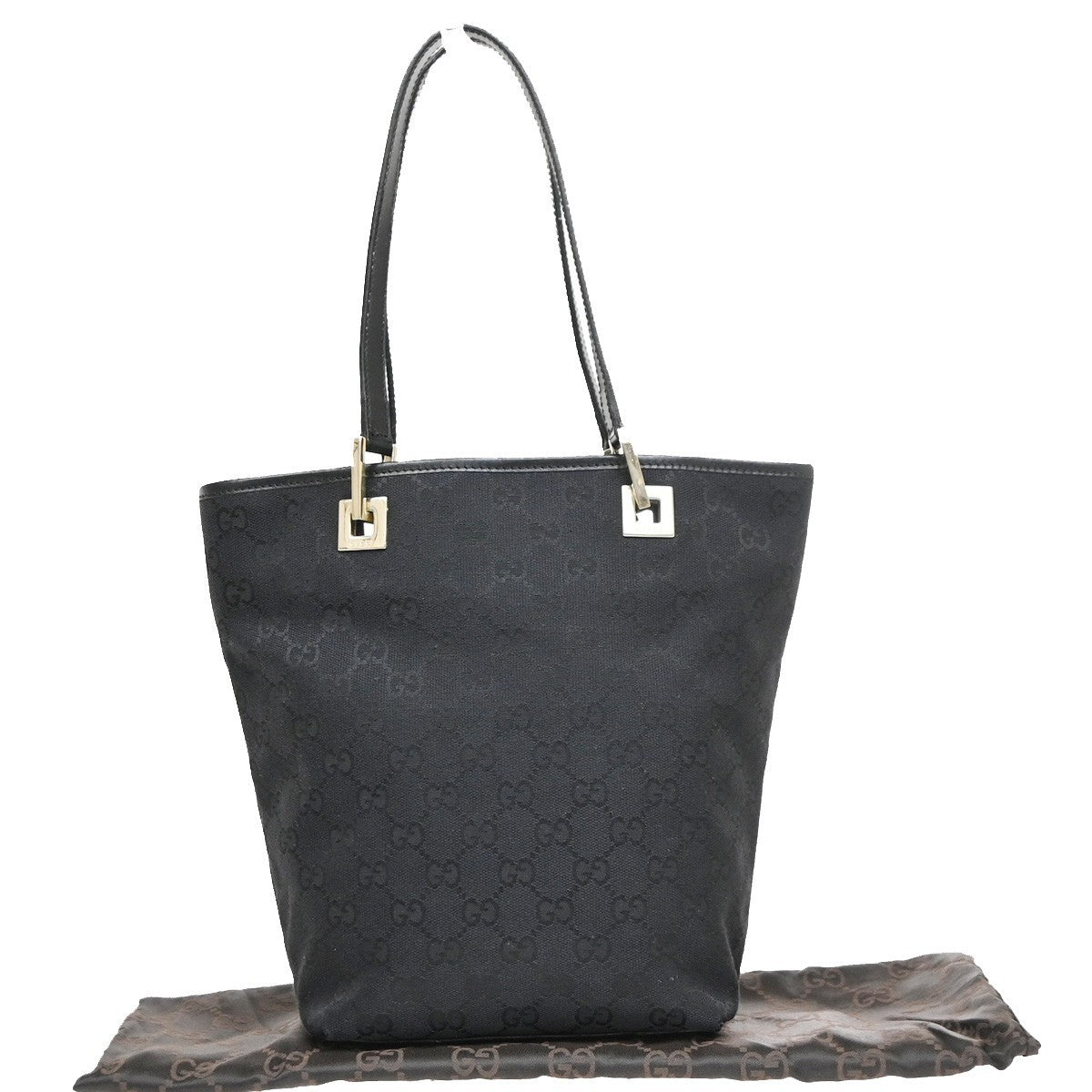 Gucci Vintage Bucket Shopping GG Canvas Small