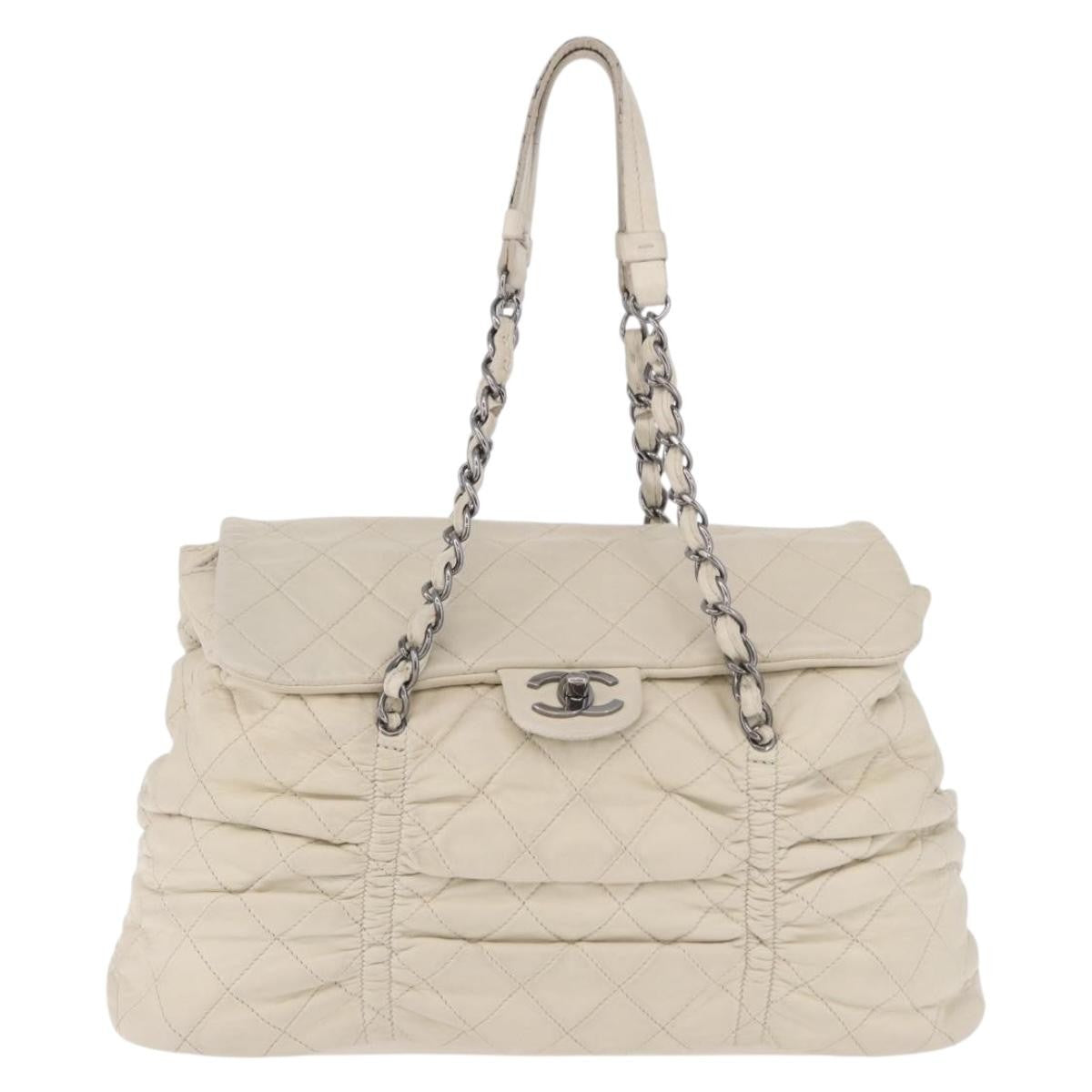 Chanel Sharpei Frame Quilted Leather Medium