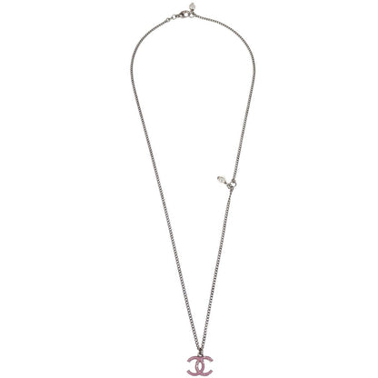 Chanel Vintage CC Pendant Long Metal Product Image