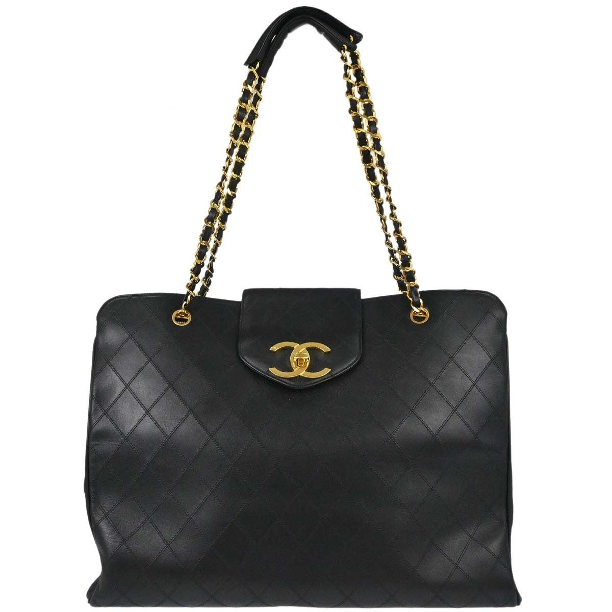 Chanel Vintage Supermodel Weekender Quilted Leather Medium