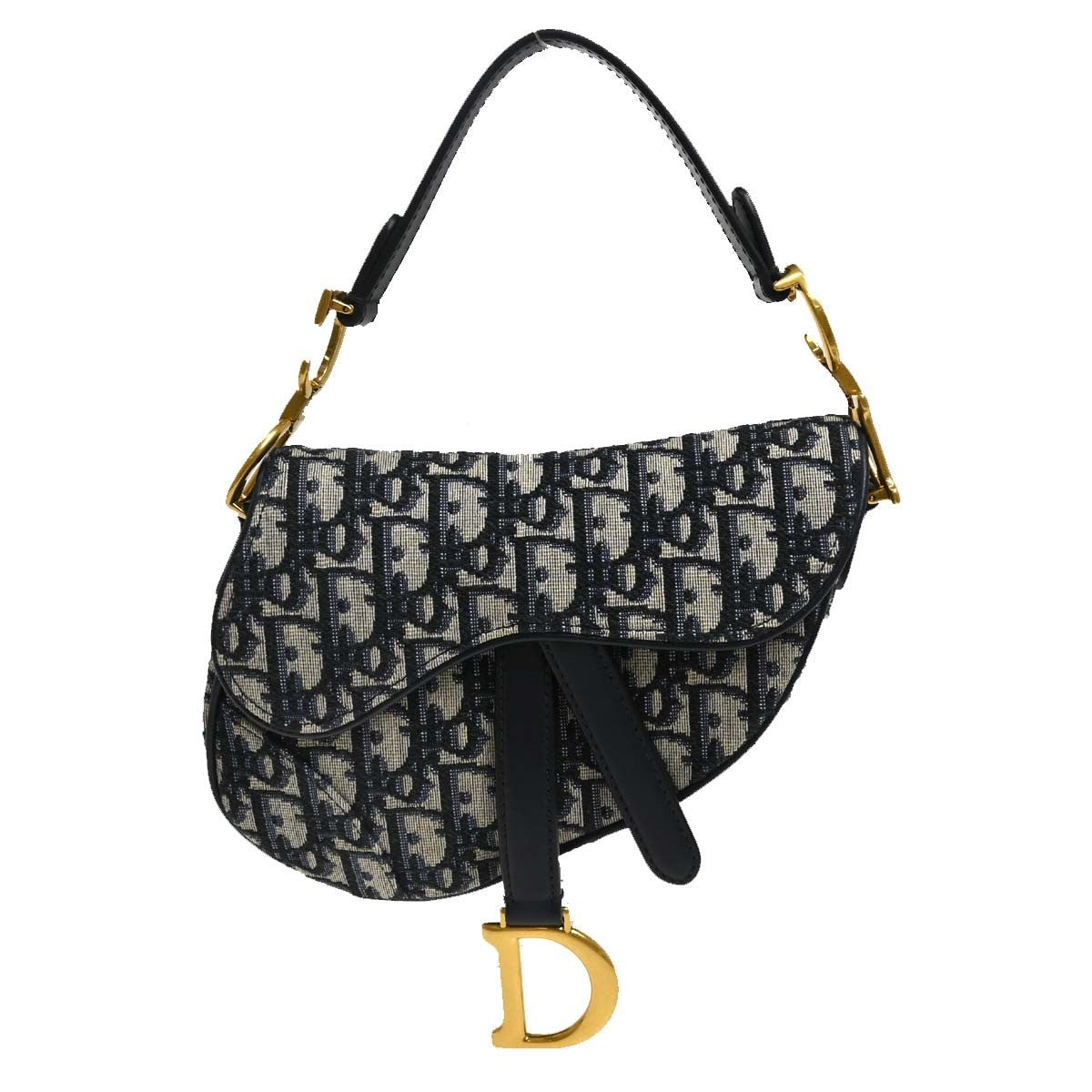Christian Dior Saddle Oblique Canvas Mini