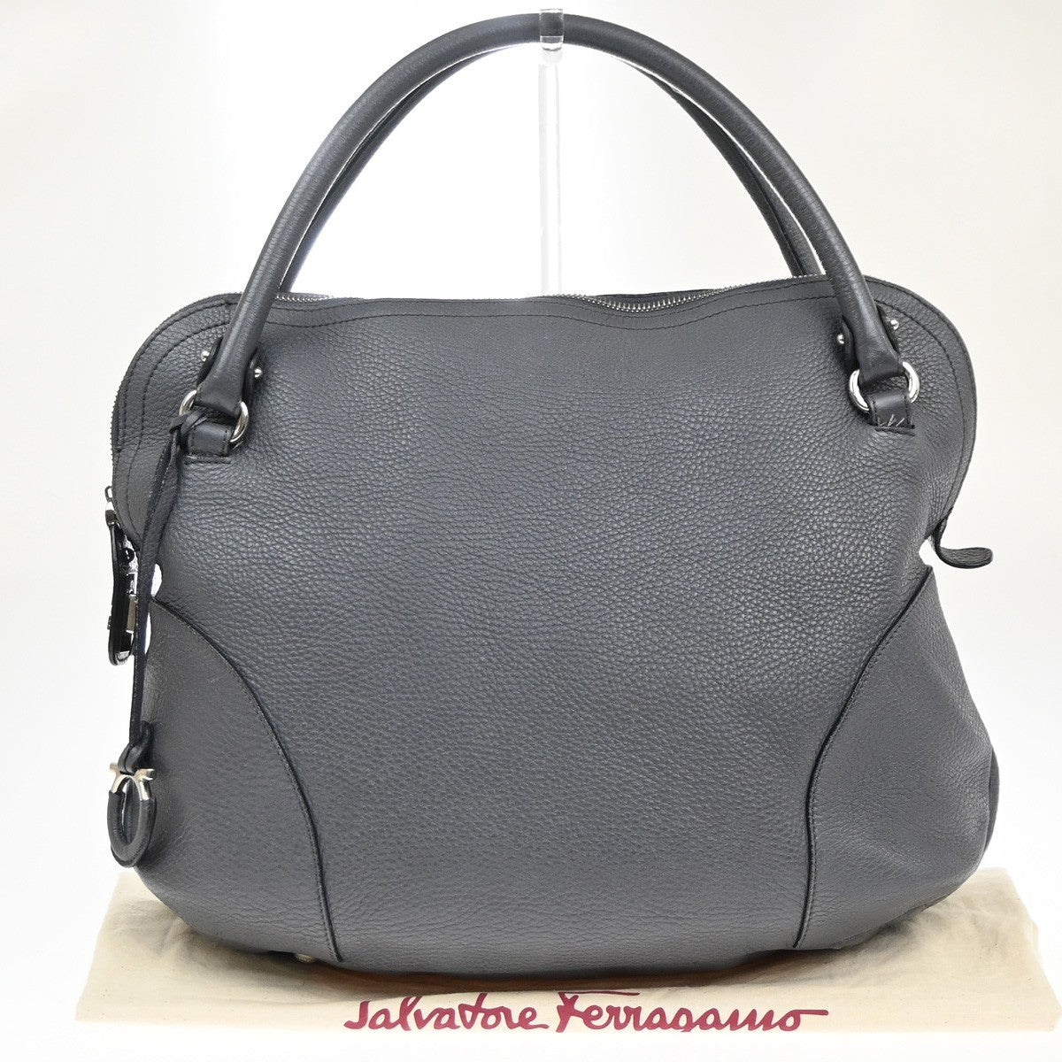 Salvatore Ferragamo Bonaria Satchel Leather Large