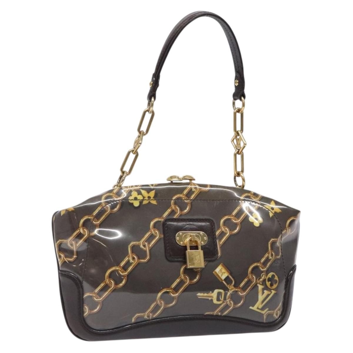 Louis Vuitton Charms Pochette PVC Over Printed Silk Product Image