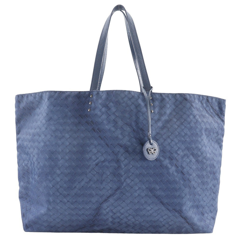 Bottega Veneta Intrecciolusion Tote Printed Nylon Large